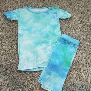 Blue Tie Dye Little Sleepies